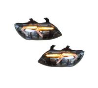 Feux Avants Auto Phares Avant Avec Feux Jour Clignotants Feux Route Et Lentilles Projection Angel Eyes Pour BMW E92 E93 320i 325i 330i M3 (2010-2013).