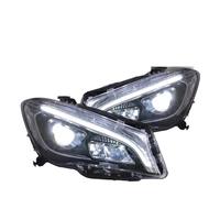 Feux Avants Auto pour Benz pour CLA W117 2014-2020 Phares LED Feux De Jour Clignotant LED Accessoires Automobiles Tous Les Phares LED Phare Phare Avant(for Original Xenon)