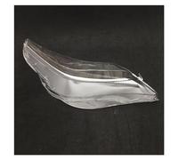 Feux Avants Auto pour BMW Série 5 pour E60 2004-2010 Couvercle Phare Avant Voiture Lentille Phares en Verre Abat-Jour Transparent Coque Lampe Couverture Phare Voiture(Size:La Gauche)