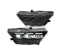Feux avants auto Pour Ford Pour Mustang Phare 2015 2016 2017 1 Paire Ensemble De Lentilles Projecteur LED Bloc optique avant(L R)