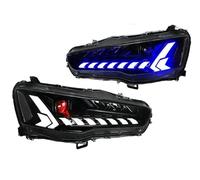 Feux Avants Auto Pour Grand Pour Lancer Pour Evo-x 2008-2018 Paire Phare Voiture Ensemble Lampe Frontale Led(Left-hand Driving)