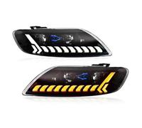 Feux Avants Auto Pour Q7 Feux Avant LED Phares 2006-2015 Lampe Frontale DRL Signal Projecteur Lentille Accessoires(2006-2009 No AFS)