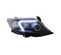 Feux Avants Auto Pour Toyota Pour Fortuner 2011-2015 Mise À Niveau LED Complète Conception Lampe Avant Mettre En Évidence Les Accessoires Voiture DRL(Low beam)