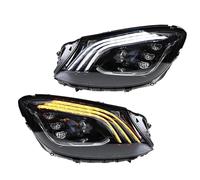 Feux Avants Voiture Pour Benz Classe S W222 2014-2017 2x Ensemble De Voiture LED Clignotants Dynamiques Plug And Play Phares DRL Phares Avant