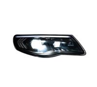 Feux Avants Voiture Pour VW Pour Touareg 2007-2010 LED Phares DRL Clignotants Faisceau De Route Angel Eye Projecteur Lentille Phares Avant(For Xenon)