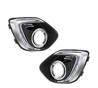 Feux Brouillard Avant pour Mitsubishi pour ASX 2013-2015 Feux De Jour À LED Pare-Chocs Avant Couvercles De Phares Fil Blanc Jaune Bleu Feux De Jour Véhicule Feux Brouillard