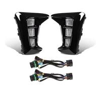 Feux Brouillard Ensemble Compatible Avec Kia Pour Pegas 2018 2019 2020 Feux Diurnes DRL Pour Voiture, Clignotant Dynamique, Pare-chocs Avant, Antibrouillard, Accessoires De Voiture