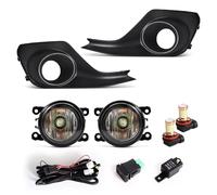 Feux Brouillard Ensemble Compatible Avec Suzuki Pour Swift 2018 2019 Phares Antibrouillard Avant Pour Pare-chocs Ampoule Avec Couvercle Grille Bezel Kit