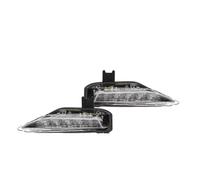 Feux Brouillard Ensemble Compatible with Infiniti for Q50 Sport 2014 2015 2016 2017-2019 Front Fog Daytime Running Light Turn Signal 261304GA0A Replace(Left and Right)