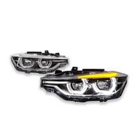 Feux Circulation Diurne Pour BMW Série 3 F30 Phare 2012-2019 LED Projecteur Phare Diurne Accessoires Automobiles Feux De Voiture Antibrouillard Avant(Halogène)