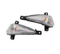 Feux Clignotants Moto Compatible avec Suzuki pour GW250 2 Pièces Feu Avant De Moto Clignotant Latéral Lampe Indicateur Lumière Clignotante Lumière Étanche