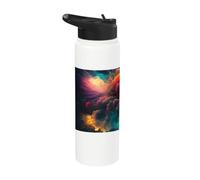 Feux d'artifice colorés un festin spectaculaire pour les Stainless Steel Insulated Water Bottle