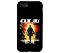 Feux d'artifice de Bruh George Washington du 4 juillet pour garçons et enfants Coque pour iPhone SE (2020) / 7 / 8