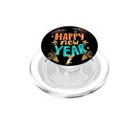 Feux d'artifice du réveillon du Nouvel an Bonne Année 2026 PopSockets PopGrip pour MagSafe