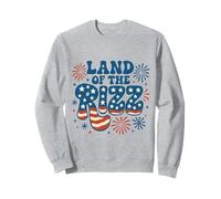 Feux d'artifice « Land of the Rizz Vintage USA Groovy » du 4 juillet Sweatshirt