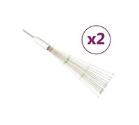 Feux d'artifice Noël d'extérieur 2 pcs Multicolore 20cm 280 LED