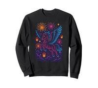Feux d'artifice pour Chevaux ailés Dreamland Sweatshirt