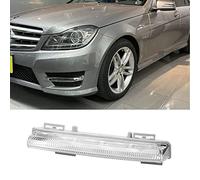 Feux de circulation diurnes LED gauche et droite DRL compatibles avec Mercedes E SLK W204 S204 C180 C200 C220 C250 C300 C320 2007-2014 (gauche)