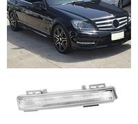Feux de circulation diurnes LED gauche et droite - Feux de brouillard DRL compatibles avec Mercedes Classe C E SLK W204 S204 C180 C200 C220 C250 C300 C320 2007-2014 (droite)