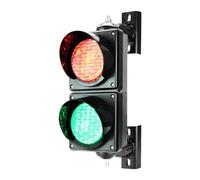 Feux de Circulation, Feux de Passage piéton, Lampe Murale LED Rouge et Verte, feu de Circulation Mural avec télécommande, signalisation routière pour Voitures et piétons