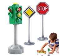Feux De Circulation pour Les | Signal Traffic LED avec des Lumières Et des Sons pour L'apprentissage De La Sécurité | Réalisateur De Passage pour Piétons Stop Light Toy | Jouet De Sécurité