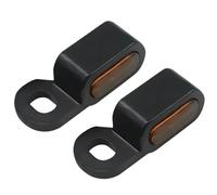 Feux De Clignotant Pour Motocyclette - Indicateurs Imperméables 2 Pièces | Lampe De Clignotant | Pour La Sécurité De La Conduite Sur Autoroute Le Voyage En Extérieur