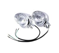 Feux de Conduite antibrouillard Phare antibrouillard universel pour moto ABS, couleur chromée, 12V