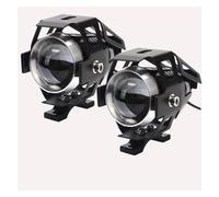 Feux de Conduite antibrouillard Phares auxiliaires LED pour motos, antibrouillard, faisceau H/faible/stroboscopique, longue portée, projecteurs LED, 12V