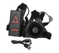 Feux de Course de Nuit, Lumière LED Rechargeable USB étanche pour Le Camping à Pied en Plein Air