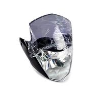 Feux De Croisement pour YBR125 YBR125K JYM125-7 Moto Phare Phare Phare Ensemble Carénage Pare-Brise(Set of Black)