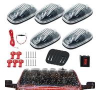 Feux de gabarit de toit de cabine, feux de cabine de camion,Feux de position LED pour toit de cabine | Feu de signalisation pour cabine de conduite sûre pour SUV, voitures tout-terrain, camions et cam