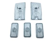 Feux De Gabarit Sur Le Toit,Lampes Solaires De Cab Lot De 5 Feux Gabarit For Cabine, D'avertissement, Plafonniers, Utilisation Adaptée Pour SUV Hummer H2 (2003-2009), Accessoires Voiture(White)