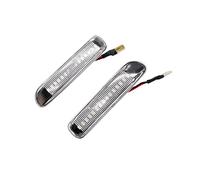 Feux de jour Clignotant Pour B&MW E46 Série 3 Limo Coupé Compact Cabriolet Touring Marqueur Latéral Dynamique Clignotants Indicateur Ambre Répéteur Lampe Clignotant LatéRal Feu(A Dynamic Crystal)