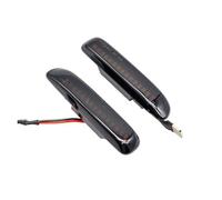 Feux de jour Clignotant Pour B&MW E46 Série 3 Limo Coupé Compact Cabriolet Touring Marqueur Latéral Dynamique Clignotants Indicateur Ambre Répéteur Lampe Clignotant LatéRal Feu(A Dynamic Smoke)