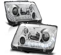 Feux De Jour LED Design Phares De Conception Pour VW Bora 98-05 Chrom