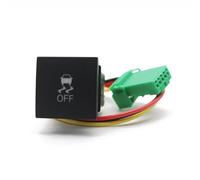 Feux de Jour Radar, Marche/arrêt caméra Bouton de Commutation antidérapant, Convient pour VW Golf Golf V Jetta Caddy Convient pour Scirocco Bouton Poussoir(Anti-Side Slip)