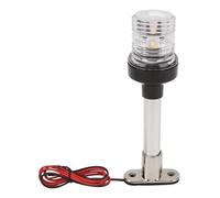 Feux de Mât de Navigation pour Bateau, Haute luminosité, 33 Perles LED, Lumière d'ancre de Bateau, visibilité Supérieure à 2 NM, Antirouille, pour Yachts (Blanc chaud 3 000 000