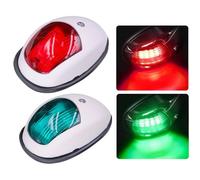Feux De Navigation Marine,Feux Led Marins Pour Bateaux - Éclairage Étanche Rouge Vert Pour Bateaux Yachts Remorques Nuit Activités Extérieures