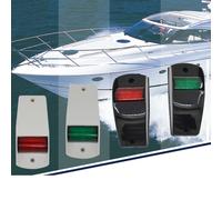 Feux De Navigation Pour Bateau Feux De Navigation Maritime, Phare De Navigation Maritime, Rouge Et Vert Pour Bateau, Port De Yacht Et Planche À Feu