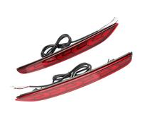 Feux de Pare-Chocs arrière réfléchissants compatibles avec Hyundai Xcent i10 2018 : Feux de Position, de freinage, Clignotants, Feux arrière, Feux de Croisement/Route, 12 V, Rouge (2 Fonctions).