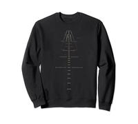 Feux de Piste Pilote Vue du Poste de Pilotage Avion Vol Sweatshirt