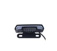 Feux De Plaque D'immatriculation Étanches pour Moto Et Scooter Arrière Arrêt Frein Double Flash Clignotants D'avertissement Dynamiques Feux Arrière