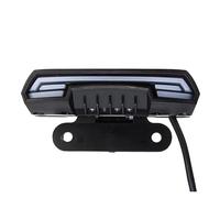 Feux De Plaque D'immatriculation Moto Et Scooter Arrière D'arrêt Frein Double Flash Clignotants D'avertissement Dynamiques Support Plaque Moto