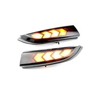 Feux De Position Latéraux Compatible Avec Ford Pour B-Max B232 2012 2013 2014 2015 2016 2017 Clignotant Indicateur De Miroir Feux D'angle(Black)