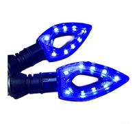 Feux de Position LED pour moto 12V ABS Résistants Feux de Position(C) | Coque en plastique ABS, pour résistance aux chocs, , protection contre les intempéries, finition robuste