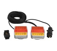Feux de Remorque 2pcs Rouge Eclairage Voiture Multi-taille Multi-modèle vidaXL