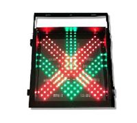 Feux De Signalisation, Croix Rouge Et Flèche Verte For Les Postes De Péage, Feux De Signalisation À LED Avec Télécommande, Adaptés Aux Postes De Péage(Model 400 Signal Light)