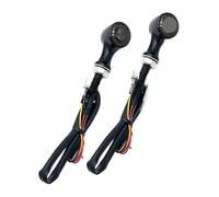 Feux de signalisation de Moto Clignotants Double Face Moto Lumière LED Clignotant Dynamique Indicateur Feux Arrière Stop(Color5)