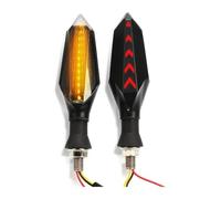 Feux de signalisation de Moto pour Ducati pour Monster 696 796 848 pour Monster 400/600/900/1100 Feu De Position Latéral Clignotants Moto(Rouge)