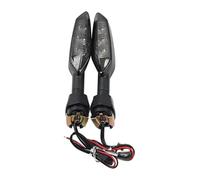 Feux de signalisation de Moto pour Kawasaki pour Z1000 pour Z1000SX pour Ninja 300 Feu Latéral Clignotant Arrière Moto Ampoule Lampe Témoin(Smoke)